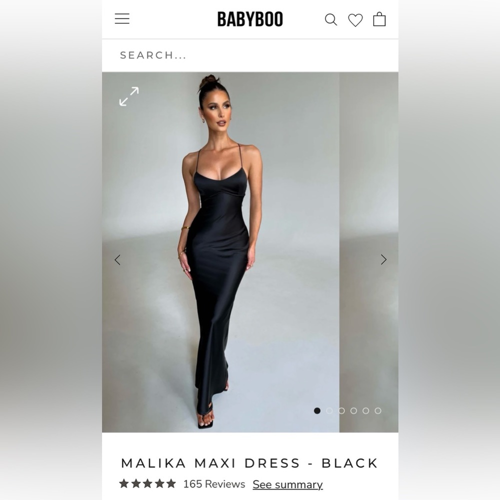 NWT Malika Maxi Dress